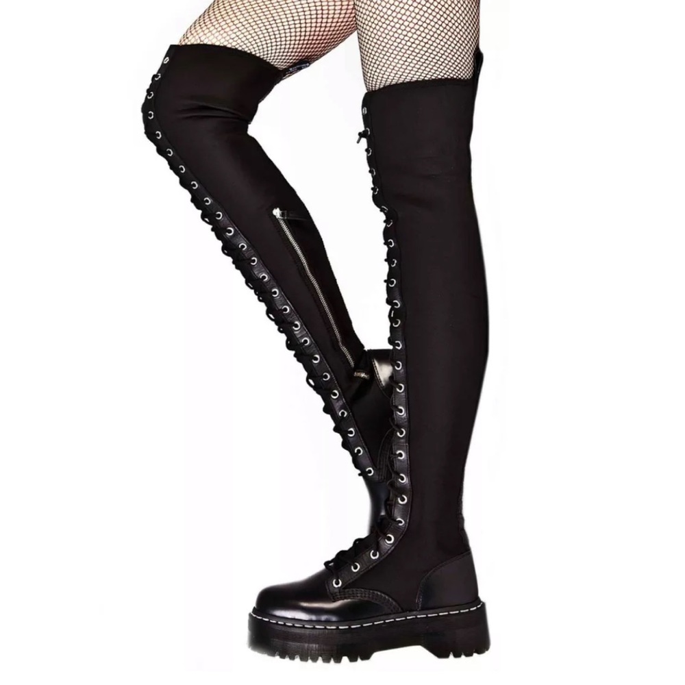 Dr. Martens Agyness Deyn Aggy Over the Knee Boots
